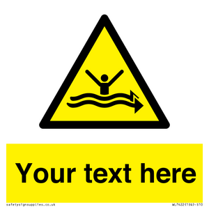 Custom Warning strong currents